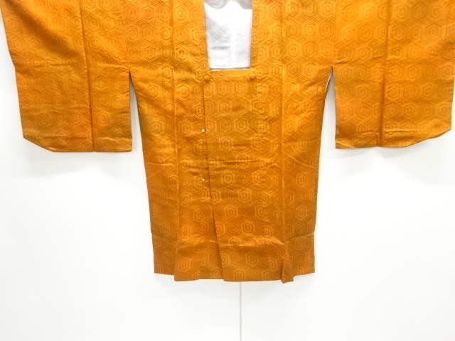 JAPANESE MICHIYUKI COAT / WOVEN KIKKO PATTERN